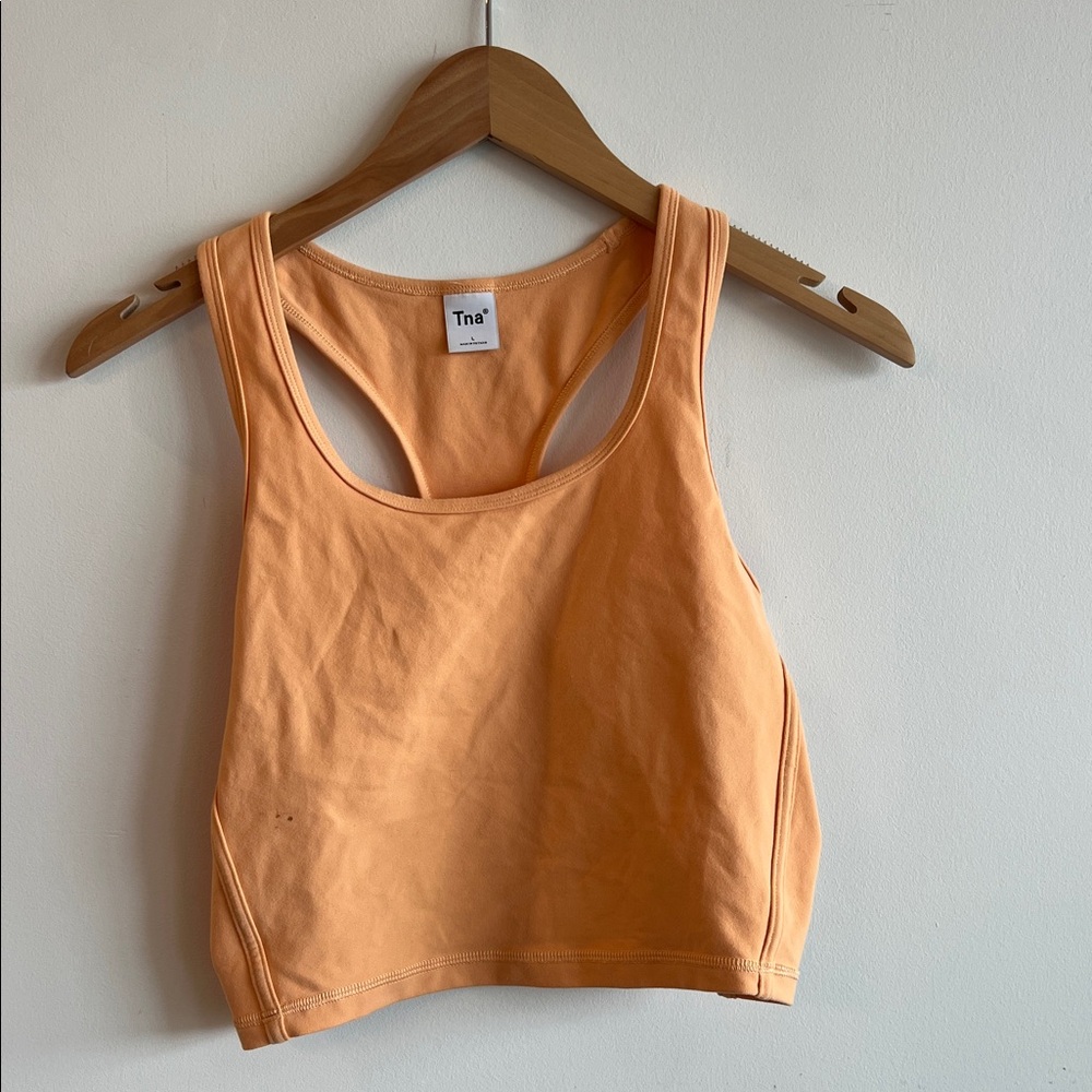 TNA Orange Crop Top